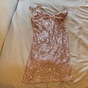 Victoria's Secret Pink Sequin Dress